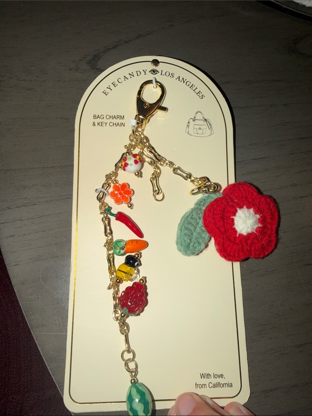 Garden and Flower Bag Charm